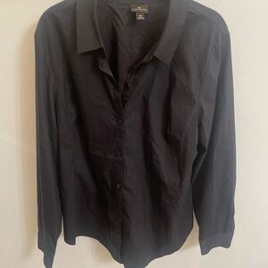 Black Button-Up Shirt